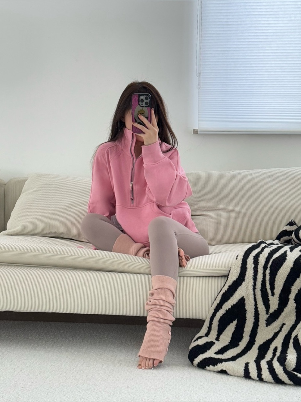 Lululemon Scuba Oversized Funnel Neck Half Zip - Picture 2 of 9